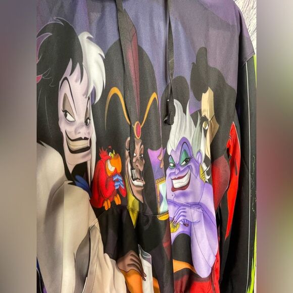 Disney Villians Hoodie Pockets Unisex XL - Picture 2 of 11